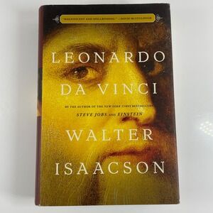 Leonardo da Vinci Walter Isaacson Hardcover 2017 1st Edition Biography Art Hist